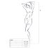 Passion BS060 - ruitpatroon netset (zwart) - S-L