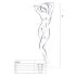 Passion BS061 - Bloemen Net Set (rood) - S-L