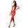 Passion BS081 - Halterbust Capri Overall - Rood (S-L)