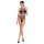 Passion BS087 - transparante net-body (zwart) - S-L