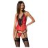 Passion Peonia - top en string (rood)