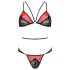 Passion Peonia - beha set (rood)