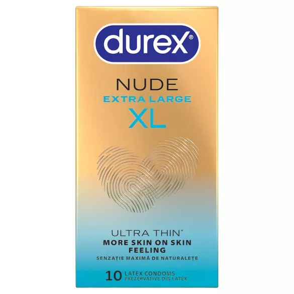 Durex Nude XL - extra groot condoom (10 stuks)