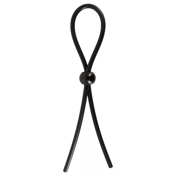 Magic Shiver - verstelbare penismanschet (zwart)