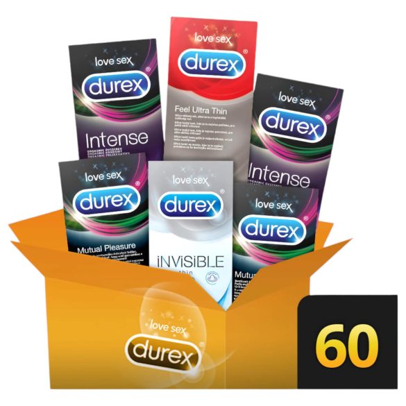 Durex Premium - extra genot condoompakket (6x10 stuks)