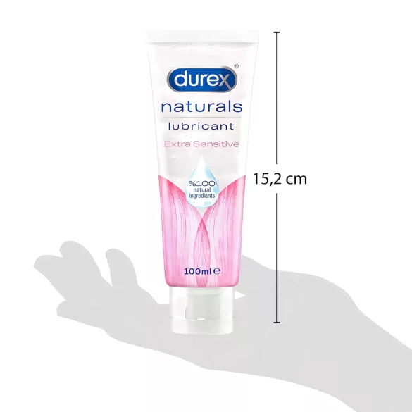 Durex Naturals - extra gevoelige glijmiddel (100 ml)