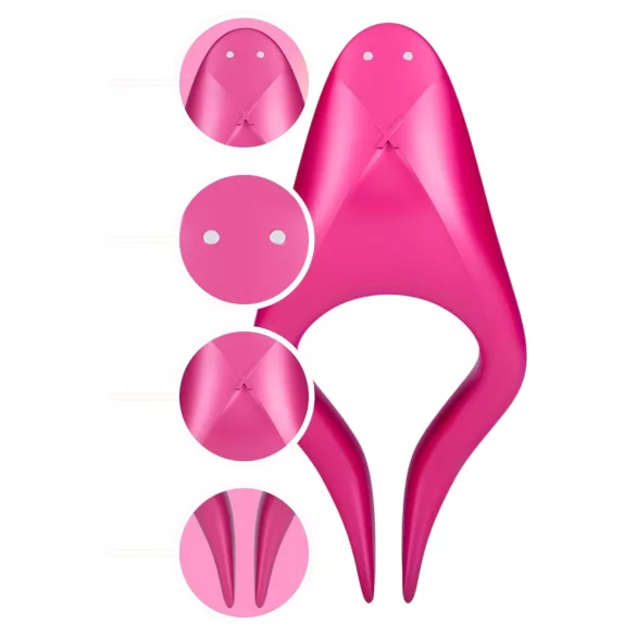 Durex - Clitoris vibrator - Tease & Ride - siliconen roze