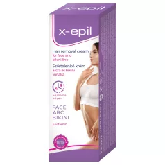 X-Epil - ontharingscrème gezicht en bikinilijn - 40ml