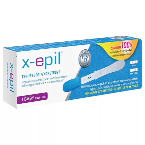 X-Epil - zwangerschapstest pen - snelresultaat - 1 stuk