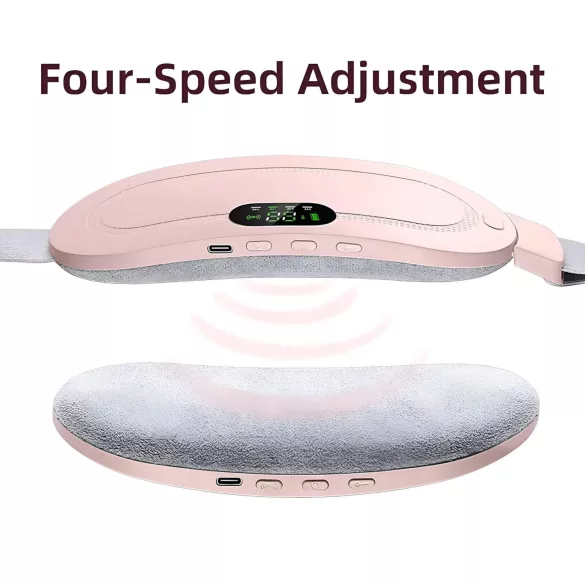 EMS - oplaadbare menstruatie massageband - roze