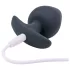 Desirel Obsidian - App-gestuurde anale vibrator (zwart)