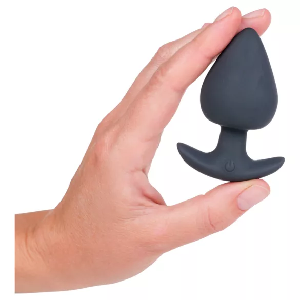 Desirel Obsidian - App-gestuurde anale vibrator (zwart)