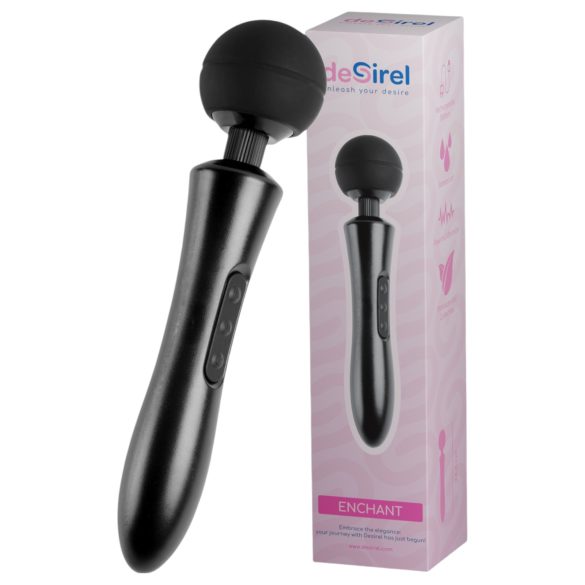 Desirel Enchant - zwarte massager vibrator