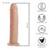 Desirel Desired Bliss - zuignap dildo (natuurlijk)