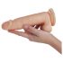 Desirel Titan - levensecht dildo met ballen (natuurlijk)