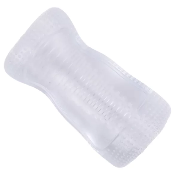 Desirel Vertigo - masturbator met geribbelde binnenkant (doorzichtig)