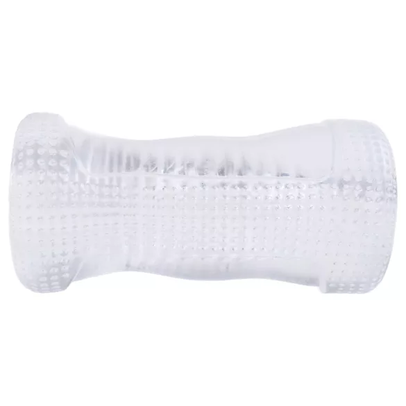 Desirel Vertigo - masturbator met geribbelde binnenkant (doorzichtig)