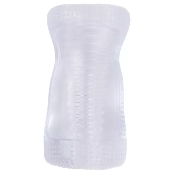 Desirel Vertigo - masturbator met geribbelde binnenkant (doorzichtig)