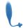 Eggs Series - Blauwe vibratie-ei met interne ballen