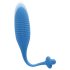 Eggs Series - Blauwe vibratie-ei met interne ballen