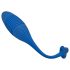 Eggs Series - Blauwe vibratie-ei met interne ballen