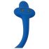 Eggs Series - Blauwe vibratie-ei met interne ballen