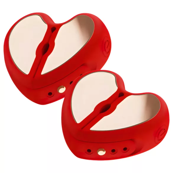 Mrow - vibrerende tepelklemmen - afstandsbediening - siliconen - 2 stuks