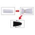 Sunfo - silicone anaalplug met hartvormige steen (zwart-roze)