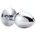 Desirel Pink Jewel S - anaalplug (zilver-roze)