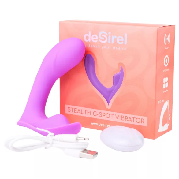 Desirel Insider - G-spot en prostaat vibrator - siliconen - paars