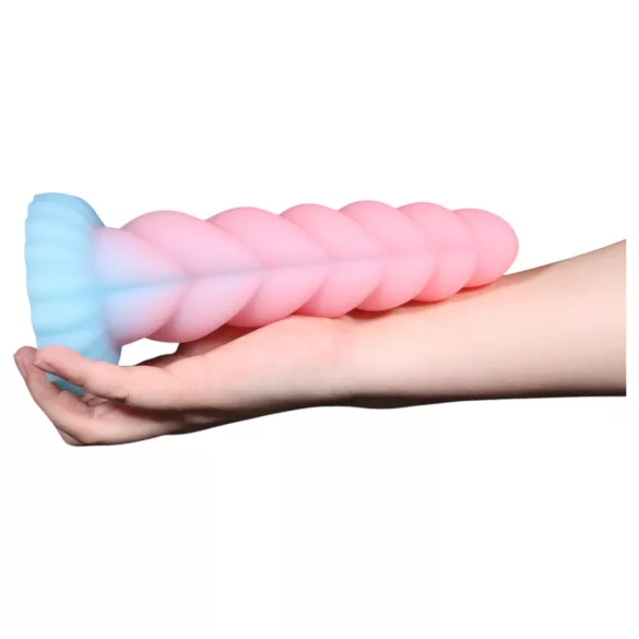 OgazR - dildo unicorn lichtgevend - 22cm - regenboog