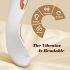 IntiGlow - LED G-spot Vibrator voor Vaginale Verjonging (wit)