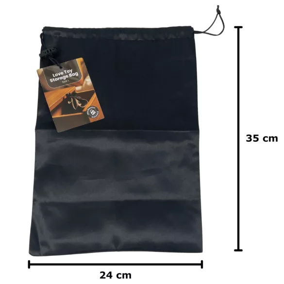 Discreet - seksspeeltjes opbergtas - zwart
