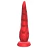 Monster Fuck - Vibrator met zuignap en octopusarmen - afstandsbediening - rood