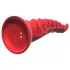 Monster Fuck - Vibrator met zuignap en octopusarmen - afstandsbediening - rood