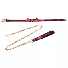 Heatmark - halsband met riem - verstelbaar