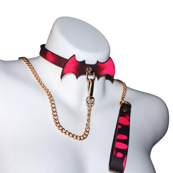 Heatmark - halsband met riem - verstelbaar