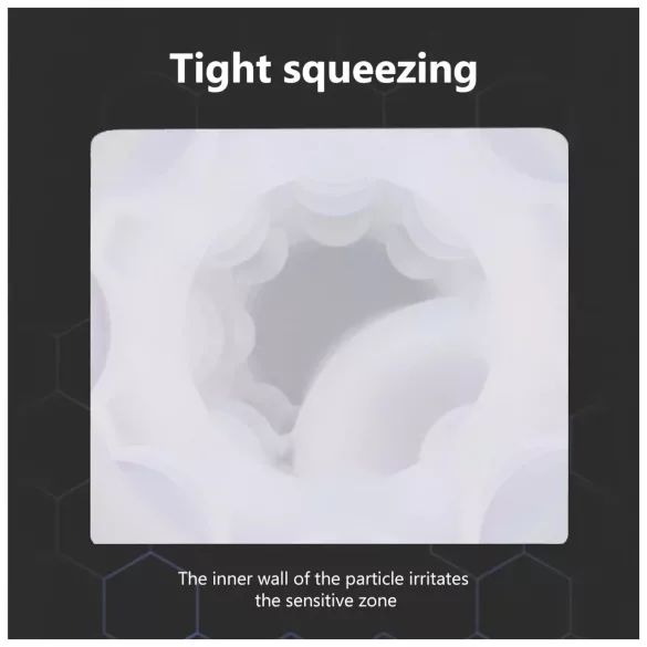 Lonely - automatische masturbator met zuigen en verwarmen - wit