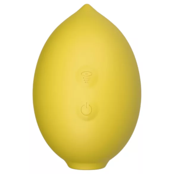 Lemon Squeeze - citroenvormige clitorisstimulerende zuigvibrator (geel)