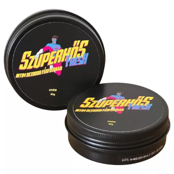 Superheld Fresh - intieme crème-deodorant voor mannen (60 g)