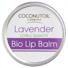 Coconutoil - biologische lippenbalsem - lavendel - 10ml