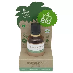   Coconutoil - Natuurlijke Aftershave Olie - Ontharen - Bio - 50ml