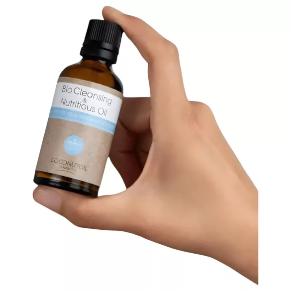Coconutoil - biologische gezichtsregenererende & make-up remover olie (50 ml)