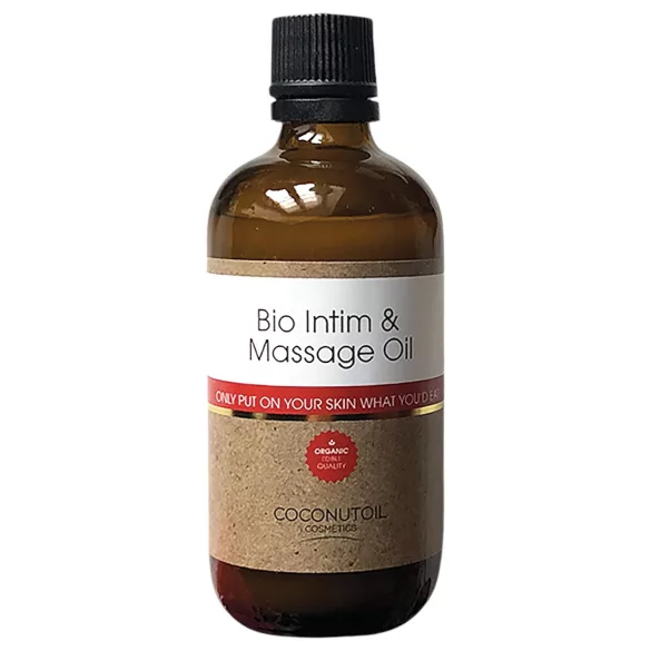 Coconutoil - biologische glij- en massageolie - 80ml