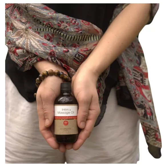 Coconutoil - biologische glij- en massageolie - 80ml