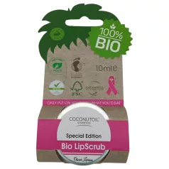 Coconutoil - Lippenbalsem scrub - Biologisch - 10ml