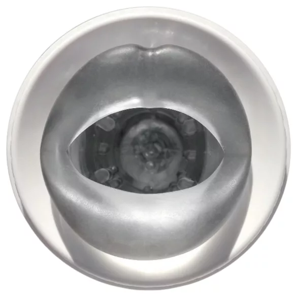 PDX Roto-Bator - automatische vibrerende mondmasturbator - wit