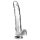 King Cock Clear 11 - dildo met ballen (transparant)