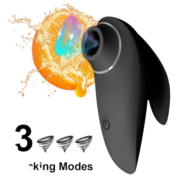 AlvUp - luchtdruk clitorisstimulator vibrator - zwart