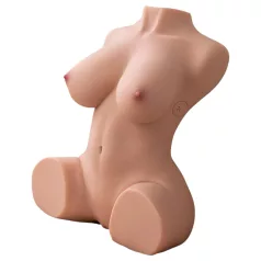   XISE Dania - torso masturbator met stootfunctie - siliconen huidkleur